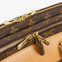 Louis Vuitton Alize 45 Monogram Coated Canvas Travel Bag