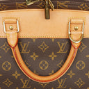 Louis Vuitton Alize 45 Monogram Coated Canvas Travel Bag
