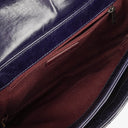 Chanel Perfect Edge Glazed Navy Quilted Calfskin Flap Bag