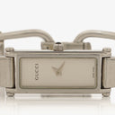 Gucci 1500L Rectangular Stainless Steel Watch