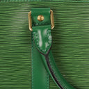 Louis Vuitton Keepall 50 Green EPI Leather Travel Bag
