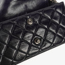 Chanel Perfect Edge Glazed Navy Quilted Calfskin Flap Bag