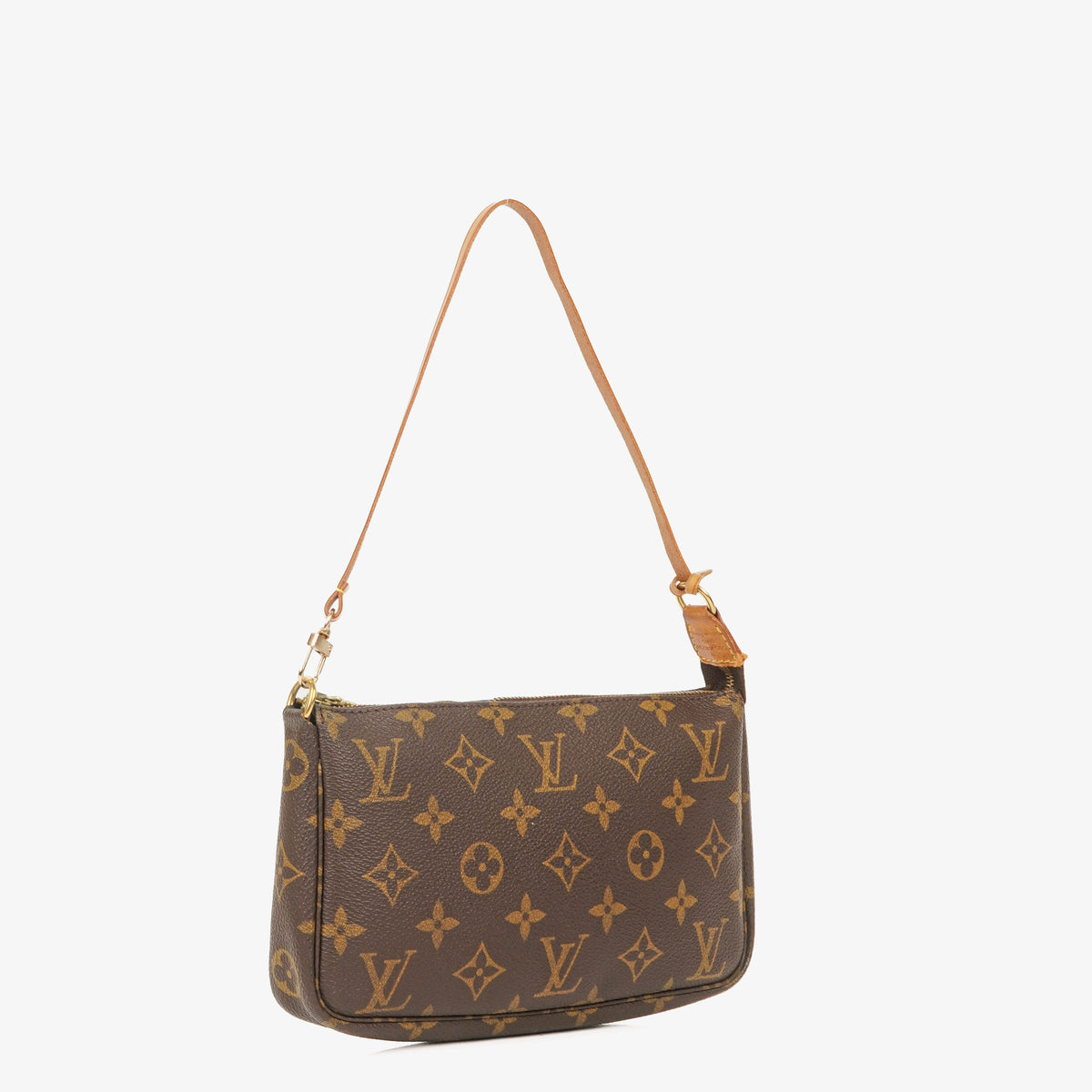 Louis Vuitton Pochette Accessoires Monogram Canvas Clutch Handbag