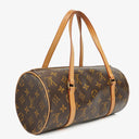 Louis Vuitton Papillon 25 Vintage Monogram Canvas Handbag With Mini Papillon Pochette