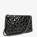 Chanel Lucky Charm Black Patent Leather Pochatte
