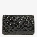 Chanel Lucky Charm Black Patent Leather Pochatte