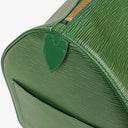 Louis Vuitton Keepall 50 Green EPI Leather Travel Bag