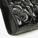 Chanel Lucky Charm Black Patent Leather Pochatte