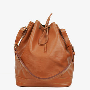 Louis Vuitton Noe Grande GM Brown Cognac Epi Leather Shoulder Bag