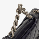 Chanel Perfect Edge Glazed Navy Quilted Calfskin Flap Bag