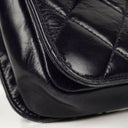 Chanel Perfect Edge Glazed Navy Quilted Calfskin Flap Bag