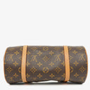 Louis Vuitton Papillon 25 Vintage Monogram Canvas Handbag With Mini Papillon Pochette