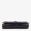 Chanel Perfect Edge Glazed Navy Quilted Calfskin Flap Bag