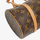 Louis Vuitton Papillon 25 Vintage Monogram Canvas Handbag With Mini Papillon Pochette