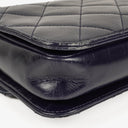 Chanel Perfect Edge Glazed Navy Quilted Calfskin Flap Bag