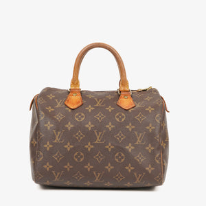 Louis Vuitton Speedy 25 Monogram Canvas Handbag