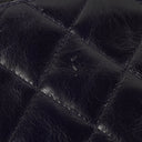 Chanel Perfect Edge Glazed Navy Quilted Calfskin Flap Bag