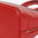 Louis Vuitton Alma PM In Red EPI Leather Handbag