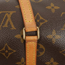 Louis Vuitton Papillon 25 Vintage Monogram Canvas Handbag With Mini Papillon Pochette