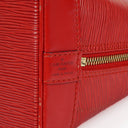 Louis Vuitton Alma PM In Red EPI Leather Handbag