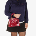 Louis Vuitton Alma BB Monogram Vernis Leather Handbag