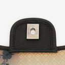 Chanel Black PVC Tweed Patchwork Medium Single Flap Bag