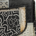 Chanel Black PVC Tweed Patchwork Medium Single Flap Bag
