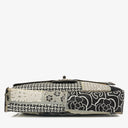 Chanel Black PVC Tweed Patchwork Medium Single Flap Bag