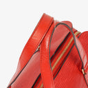 Louis Vuitton Soufflot Handbag In Red Epi Leather