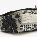 Chanel Black PVC Tweed Patchwork Medium Single Flap Bag