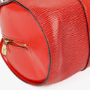 Louis Vuitton Soufflot Handbag In Red Epi Leather