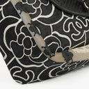 Chanel Black PVC Tweed Patchwork Medium Single Flap Bag