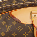 Louis Vuitton Alize 55 Monogram Coated Canvas Travel Bag