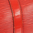 Louis Vuitton Soufflot Handbag In Red Epi Leather