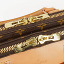 Louis Vuitton Alize 55 Monogram Coated Canvas Travel Bag