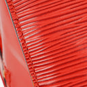 Louis Vuitton Soufflot Handbag In Red Epi Leather