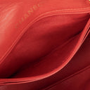 Chanel Vintage Diana Small Flap Bag Red Quilted Lambskin With 24K Gold-Plated Hardware