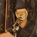Louis Vuitton Alize 55 Monogram Coated Canvas Travel Bag