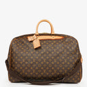 Louis Vuitton Alize 55 Monogram Coated Canvas Travel Bag