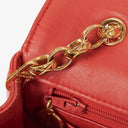 Chanel Vintage Diana Small Flap Bag Red Quilted Lambskin With 24K Gold-Plated Hardware