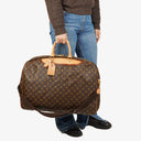 Louis Vuitton Alize 55 Monogram Coated Canvas Travel Bag