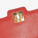 Chanel Vintage Diana Small Flap Bag Red Quilted Lambskin With 24K Gold-Plated Hardware