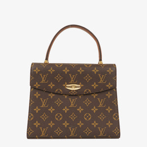 Louis Vuitton Malesherbes Monogram Canvas Handbag