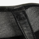 MCM Visetos Black Coated Canvas and Leather Tote Bag