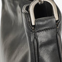 Gucci Leather Bamboo Top Handle Bag