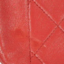 Chanel Vintage Diana Small Flap Bag Red Quilted Lambskin With 24K Gold-Plated Hardware