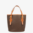 Celine Macadam Coated Canvas Tote Bag