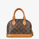 Louis Vuitton Alma BB Monogram Canvas Handbag