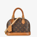 Louis Vuitton Alma BB Monogram Canvas Handbag