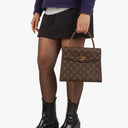 Louis Vuitton Malesherbes Monogram Canvas Handbag